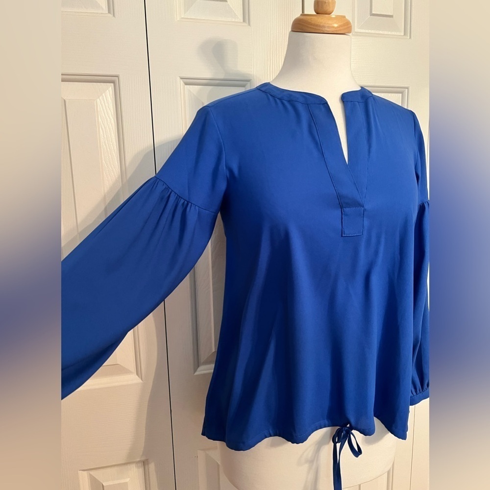 Ann Taylor XSP Royal Blue Blouse - Picture 2 of 5